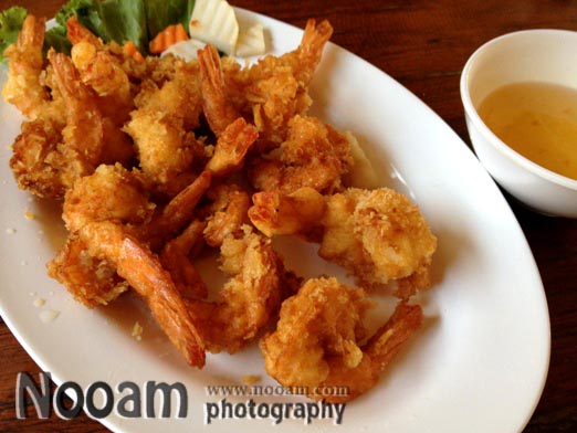 รีวิว ร้านต้นน้ำ ร้านอาหารริมน้ำ กุ้งเผาตัวใหญ่ อาหารอร่อย บางปะอิน อยุธยา